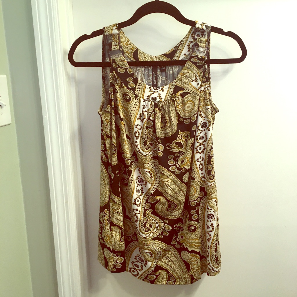 Paisley Dress Tank